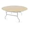 Atlas Commercial Products TitanPRO Heavy Duty Birchwood Folding Banquet Table, 72 Round HD5-72R - alternate 1